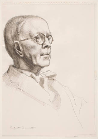 Portrait Of Hermann P. Riccius