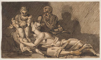 Rhea Delivering the Infant Zeus to Her Parents