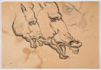 Untitled (horse heads)