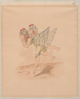Two Dancers In Hen Costumes
