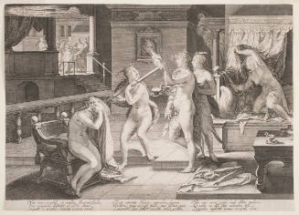 The Parable of the Wise and Foolish VIrgins, plate 3