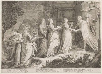 The Parable of the Wise and Foolish Virgins, plate 4