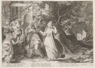 The Parable of the Wise and Foolish Virgins, plate 5
