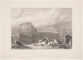 Lord Byron Contemplating the Ruins of Rome
