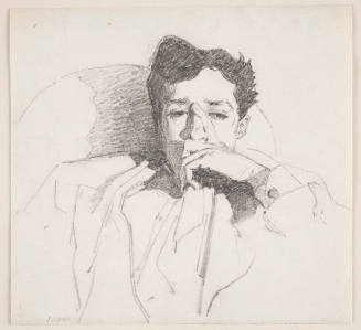 Portrait Sketch of a Young Man