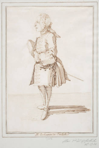 Caricature of Charles Howard, Third Earl of Carlisle