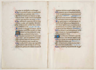 Double Leaf from a Roman Breviary