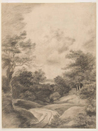 Landscape With A Road Into The Wood