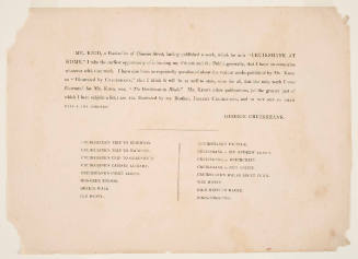 Cruikshank Statement from a book of published works