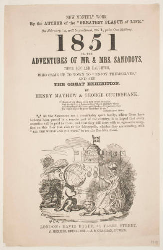 Advertisement for, "The Adventures of Mr. & Mrs. Sandboys"