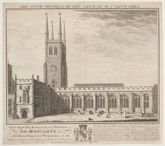 The South Prospect of the Church of St. Sepulchre, Oxford