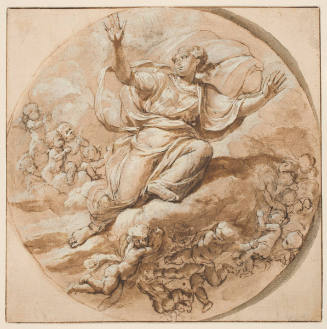 The Assumption Of The Virgin, Design For A Medallion Or Plaque