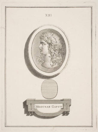 Medusae Caput, portrait medallion