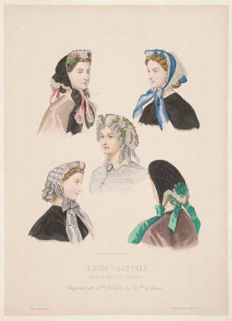 La Mode Illustree (women's millinery styles)