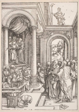 Presentation of the Virgin in the Temple, from The Life of the Virgin series