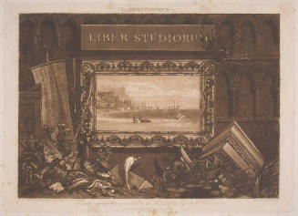 Frontispiece of the "Liber Studiorum"
