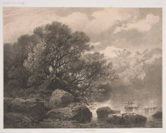 Untitled landscape, No. 103 from Oeuvres de A. Calame