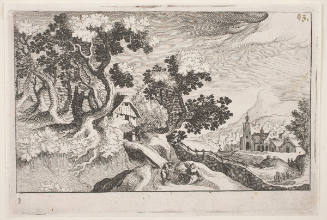 Landscape with Travelers and a Church