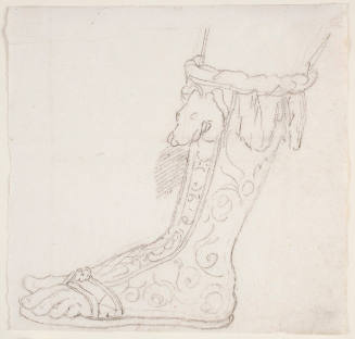 Study of a Sandalled foot
