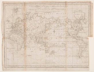 A General Chart of the World on Mercator's Projection, Exhibiting all the New Discoveries and the Tracks of the Different Circum-Navigators