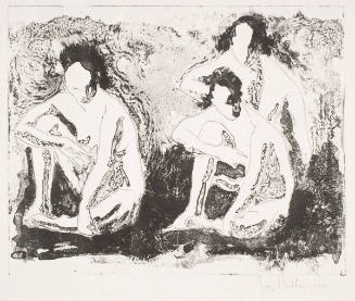 Nude Figures Seated (three)