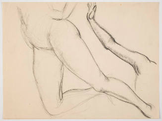 Untitled (Leg and Arm Study-Seen from Hips down, Hand on Hips)