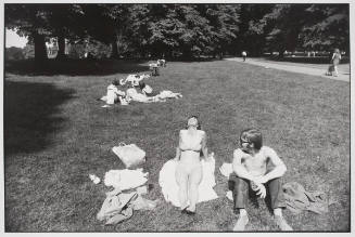 Untitled (Woman Sunning Herself in Central Park)