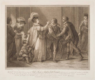 Queen Elizabeth Provoked at the Insolence of the Earl of Essex