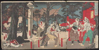 The Battle of Sannōzan at Tōeizan Temple in Ueno