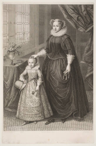 Mary Queen of Scots with Her Son, James I