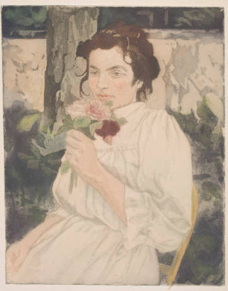 Woman with a Rose (Femme à la rose)
