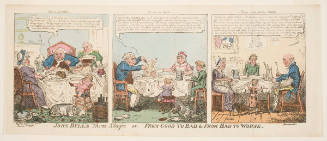 John Bull's Three Stages or, From Good to Bad & From Bad to Worse.