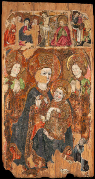 Virgin and Child with Saints and Donors (center panel)