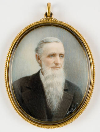 Man with long white beard