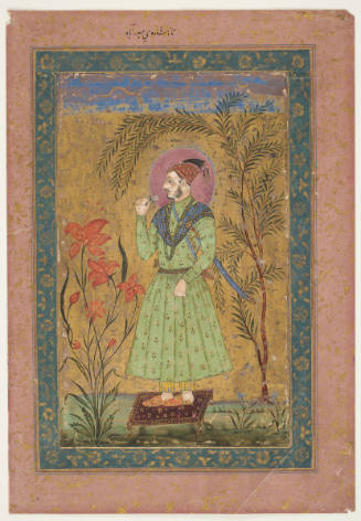 Portrait of 'Ali 'Adil Shah II of Bijapur