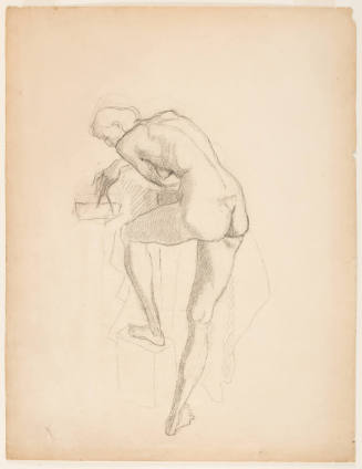 Female Nude with Dividers