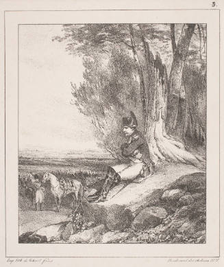 Napoleon Seated at the Foot of a Tree