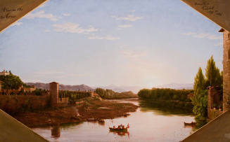 View on the Arno, near Florence