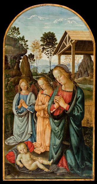 The Virgin with Two Angels Adoring the Child