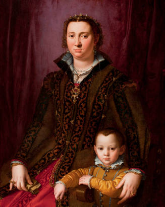 Portrait of Giovanna Chevara and Giovanni Montalvo