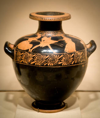 Water Jar (Hydria): Theseus Pursuing Women