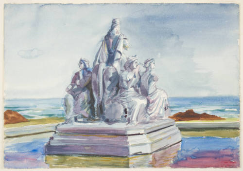 Monument On The Shore