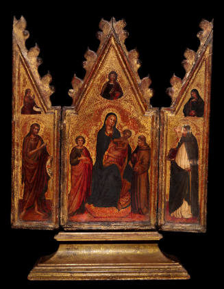 Virgin and Child Triptych panel