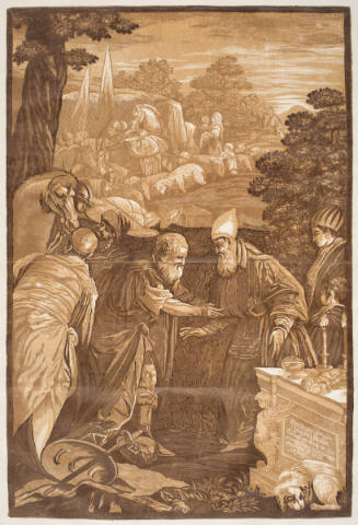 Melchisedech and Abraham
