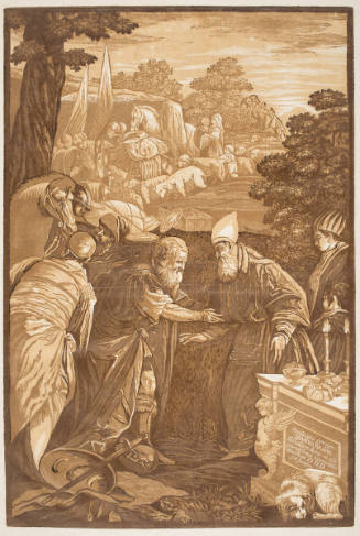 Melchisedech and Abraham
