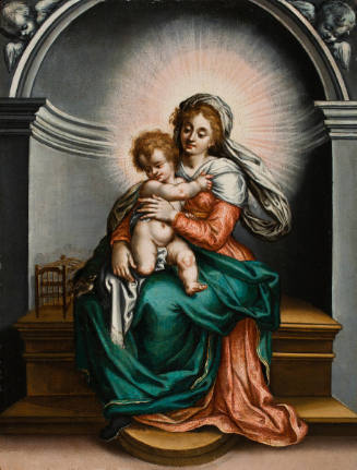 Madonna and Child in a Niche