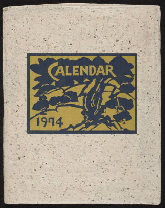 Cover of Calendar 1974