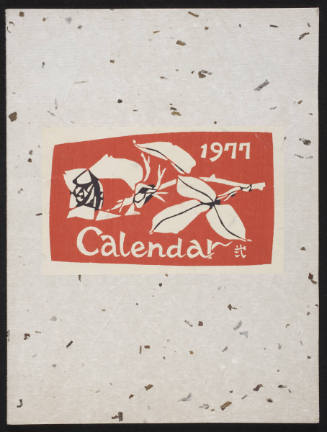 Calendar Cover for 1977 – Roses