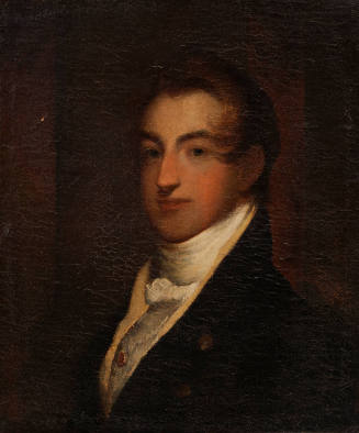 Portrait of a Man with a White Stock