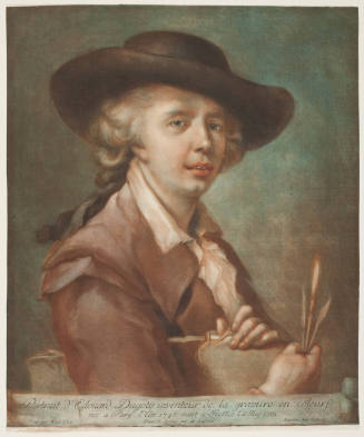 Portrait of Edouard Gautier-Dagoty, Inventor of the Color Print